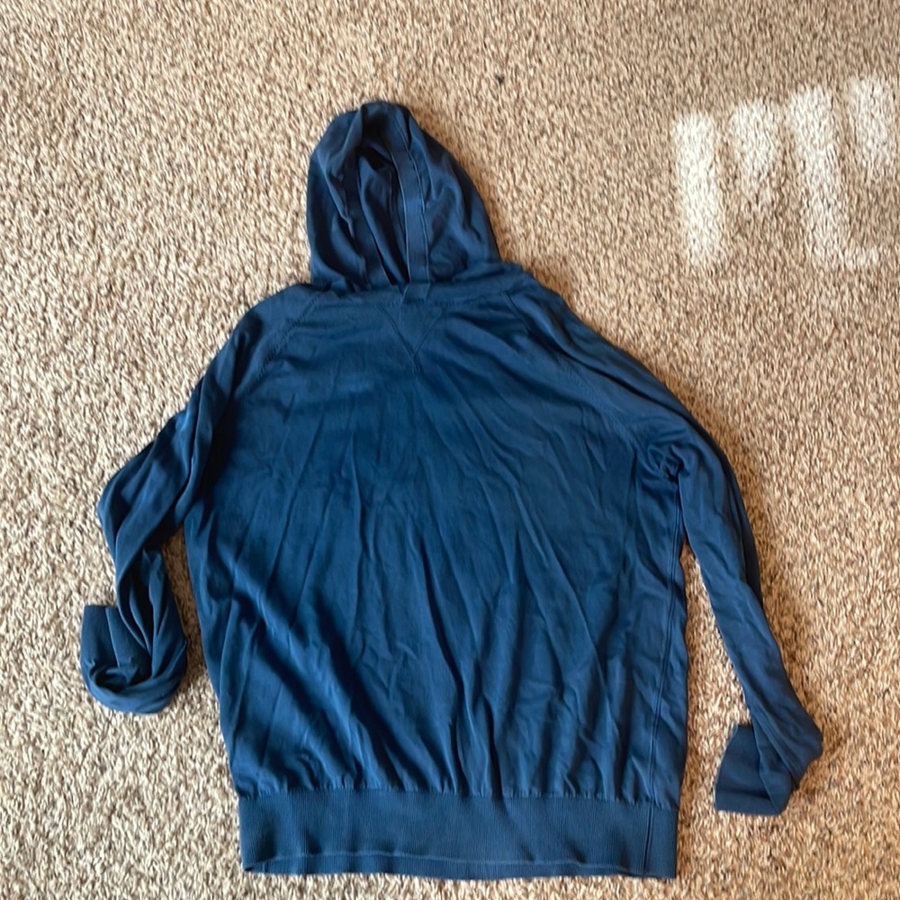 Mens Vince hoodie sweatshirt medium blue